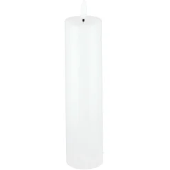 LED-kubbelys Slim med timer, hvitt, Northlight, diameter 5 cm