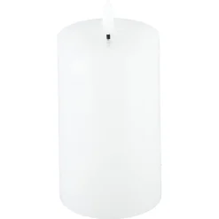 LED-kubbelys med tidsur, hvitt, Northlight, diameter 7,5 cm