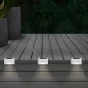 LED-lys for rekkverk solcellebelysning 3-pakning