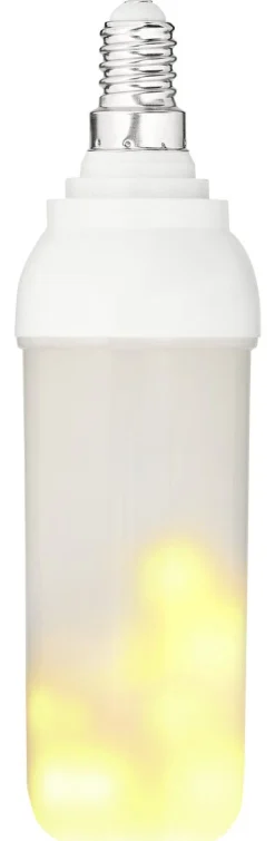 LED-pære, flammende, E14