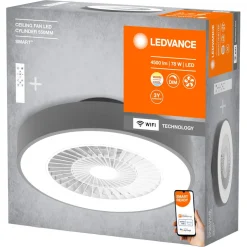 Ledvance rund LED-takvifte 78 W, grå