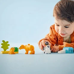 LEGO Duplo Villdyrfamilier: pingviner og løver 10442, fra 2 år
