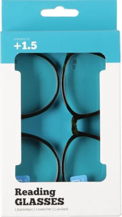 Lesebriller med blålysfilter, 2-pakning