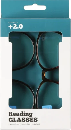 Lesebriller med blålysfilter, 2-pakning