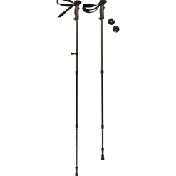 Lette, sammenleggbare gåstaver i karbonfiber, 67-135 cm