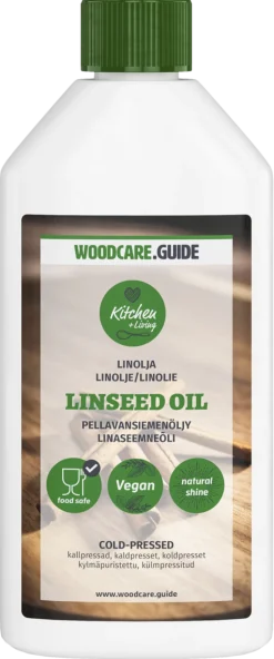 Linolje WoodCare.Guide innendørs, 250 ml