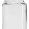 Liten glasskrukke med skrulokk 290 ml, 4-pakning