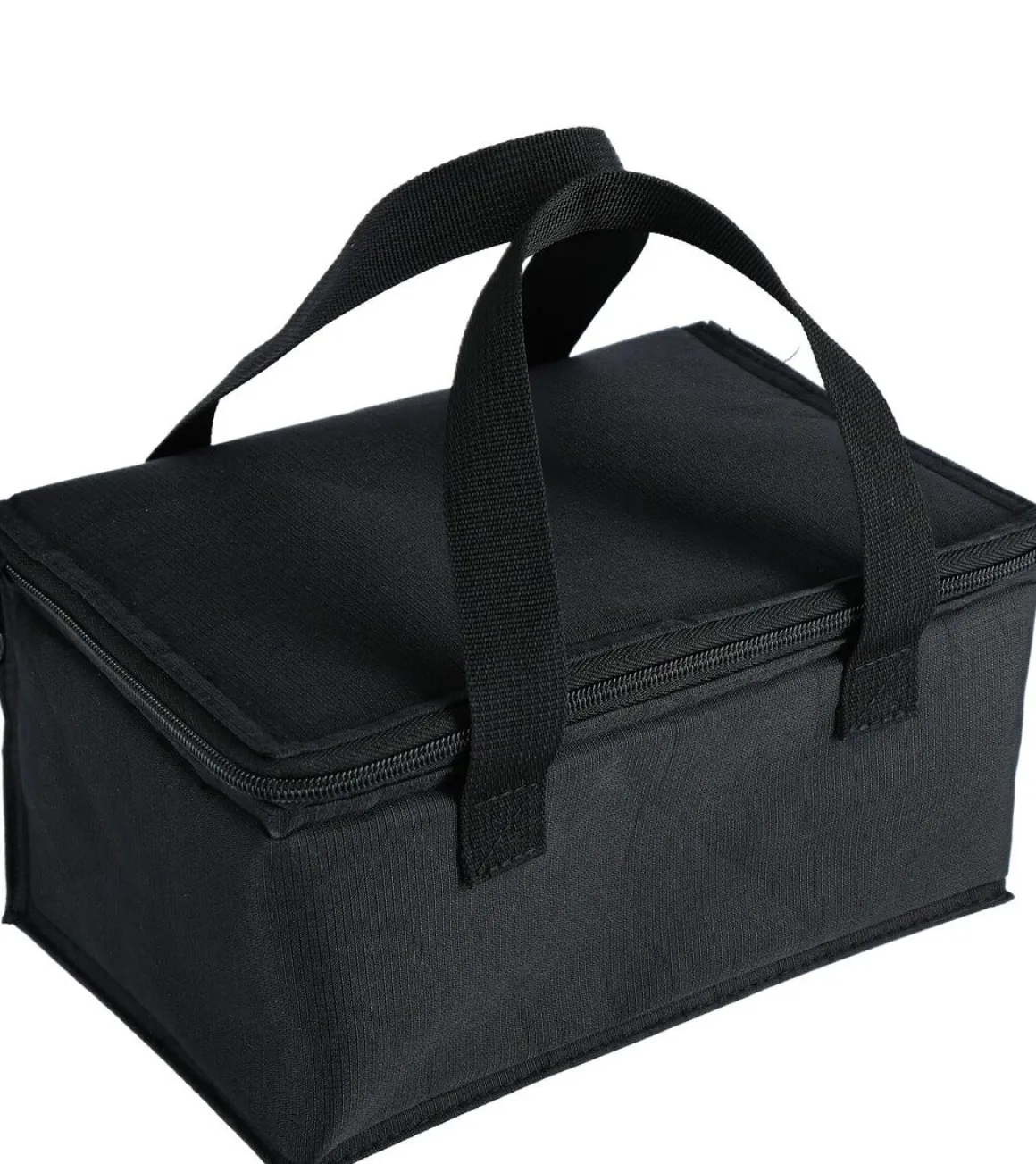Liten kjølebag 4 liter med håndtak svart