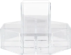 Lite, roterende sminkestativ, makeup organizer