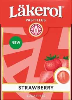 Läkerol Big Pack Strawberry, 75 g
