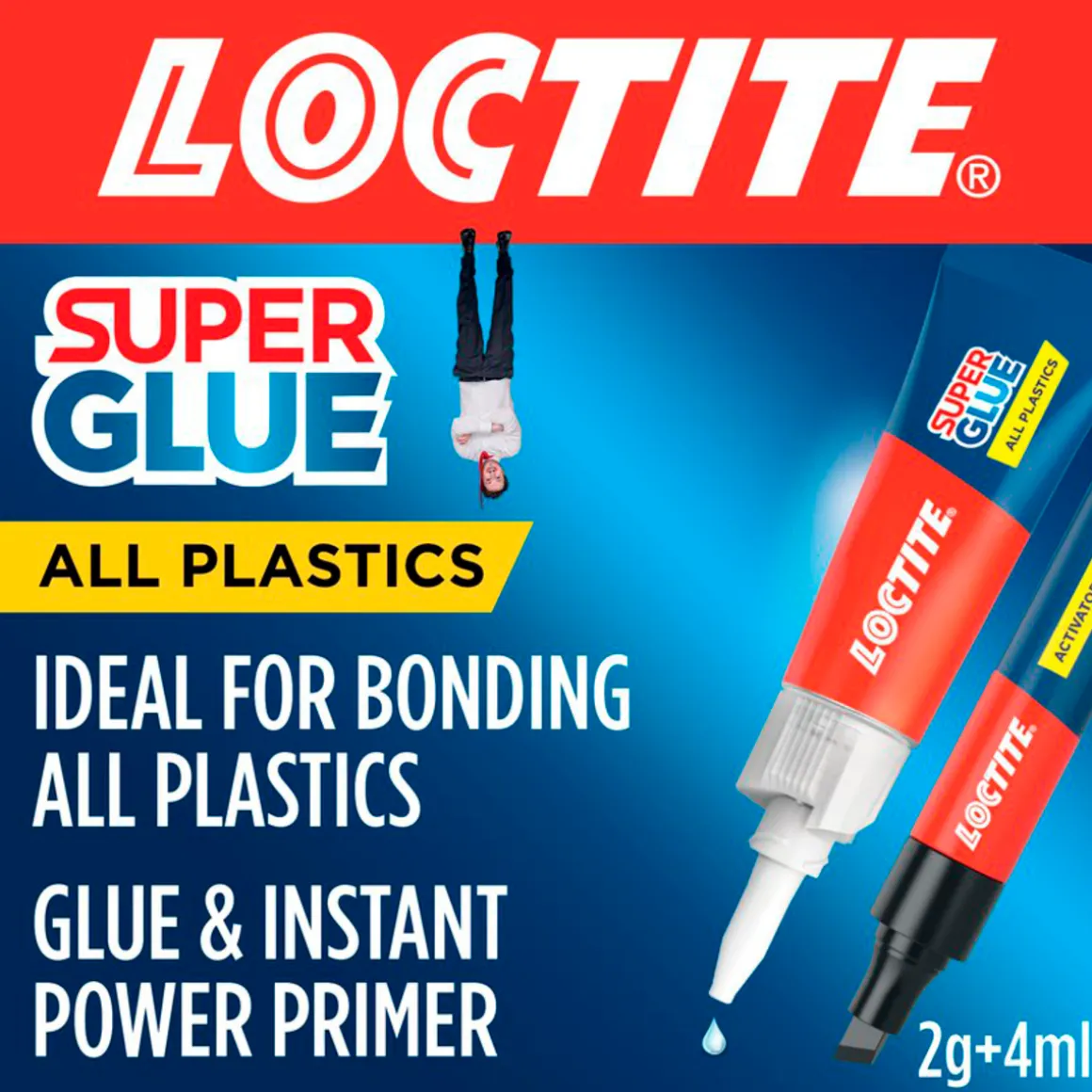 Loctite All Plastics Super Glue plastlim
