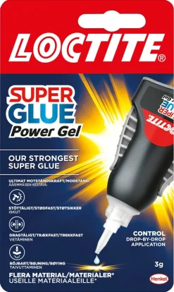Loctite Power Gel Control superlim, 3 g