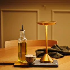 Lova oppladbar bordlampe dimbar messing, Northlight