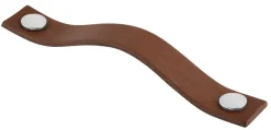 Lærhåndtak Levanto brun, 158 mm