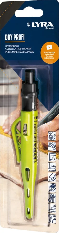 Lyra Dry Profi snekkerblyant, trykkblyant