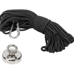 Magnetfiske, 120 kg magnet, tau 15 m