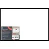 Magnetisk whiteboard 60x40 cm sort ramme