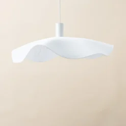 Maribelle hengende taklampe i akryl, 57 cm, hvit