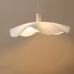 Maribelle hengende taklampe i akryl, 57 cm, hvit