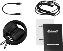 Marshall Major V trådløse on-ear-hodetelefoner, svarte