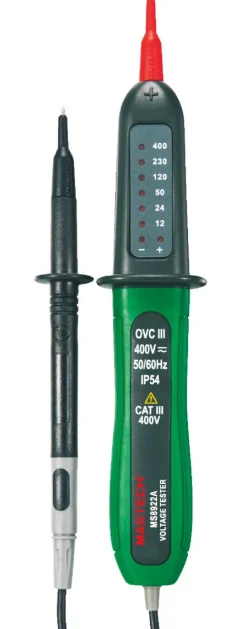 Mastech spenningstester 12–400 V