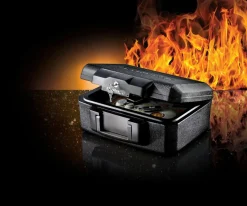 Masterlock brannsikker oppbevaringsboks med lås L1200