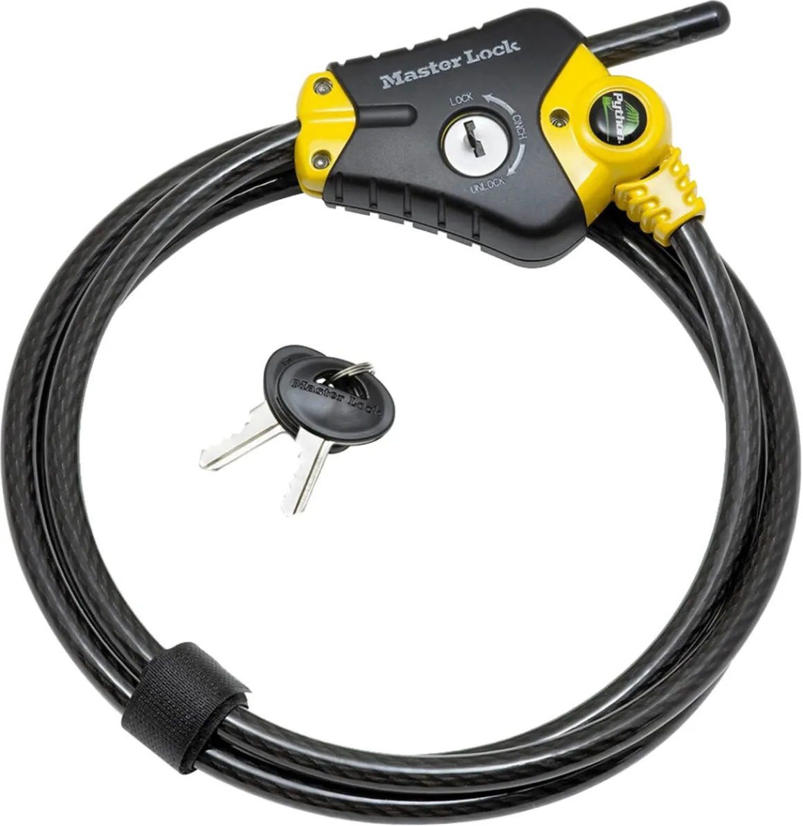 Masterlock kabellås med nøkkel 8420EURD, 450 cm