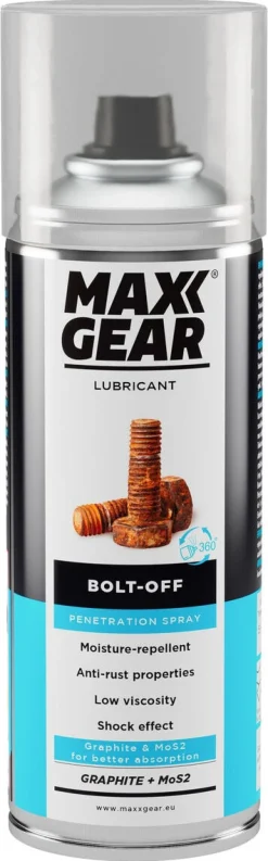 Maxx Gear Bolt Off rustløser spray, 200 ml