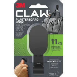3M Claw-krok til gipsvegg svart, 11 kg, 1-pakning