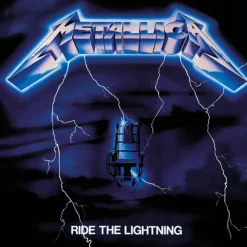 Metallica Ride the Lightning vinylplate