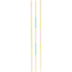 Mikado i tre, utendørs, 75 cm stor