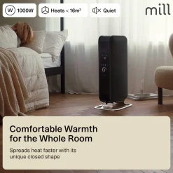 Mill Gentle Air oljefylt ovn 1000 W