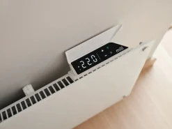 Mill Glass Smart wifi-varmeovn Gen. 4, hvit, 400 W