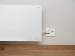 Mill Glass Smart wifi-varmeovn Gen. 4, hvit, 500 W