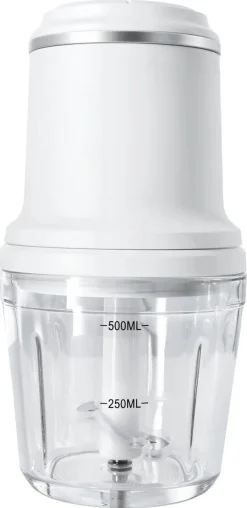 Minihakker elektrisk, 500 ml