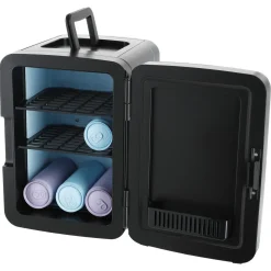 Minikjøleskap 10 liter, 12 V/230 V, svart