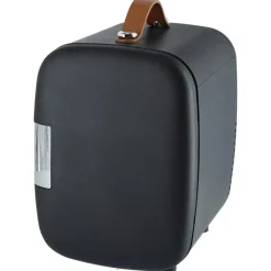 Minikjøleskap svart bærbart 12 V/230 V, 4 liter