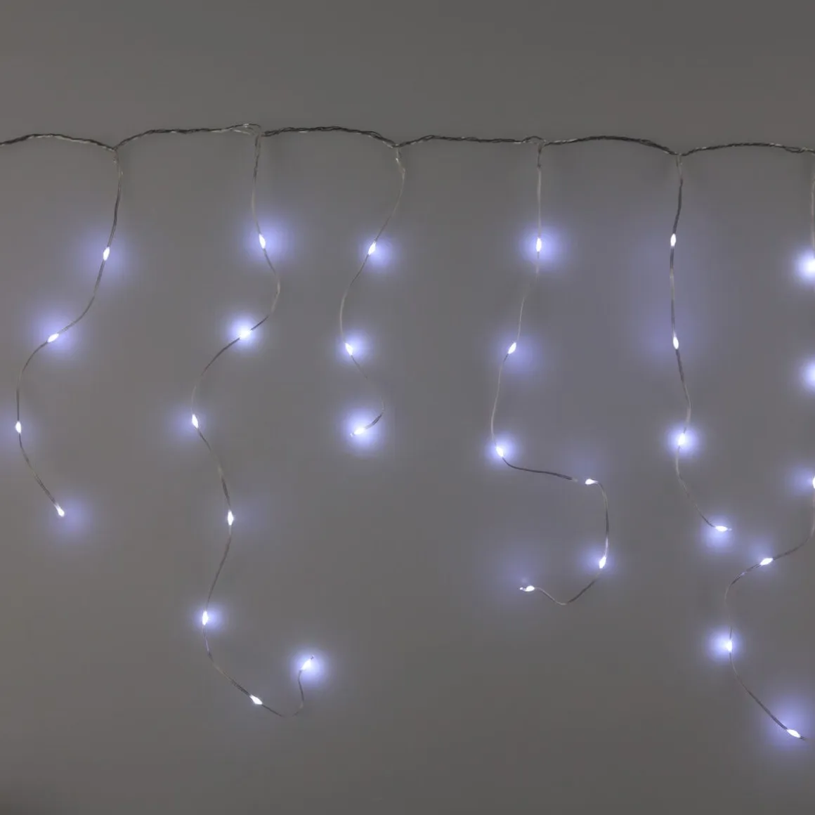 Mini-LED kaldhvit istapplenke, forlengelse på 2,5 m