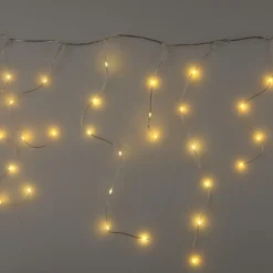 Mini-LED varmhvit istapplenke, forlengelse på 2,5 m