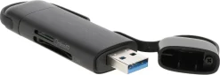 Minnekortleser USB-A og USB-C