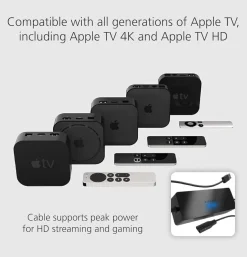 Mission USB-adapter for Apple TV