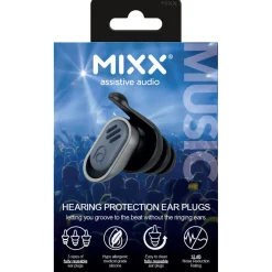 Mixx Music ørepropper silikon for konsert, 21 dB
