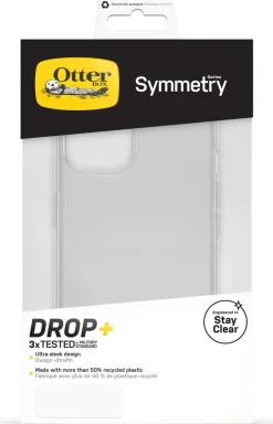 Mobildeksel for iPhone 13 og iPhone 14, Otterbox Symmetry Clear