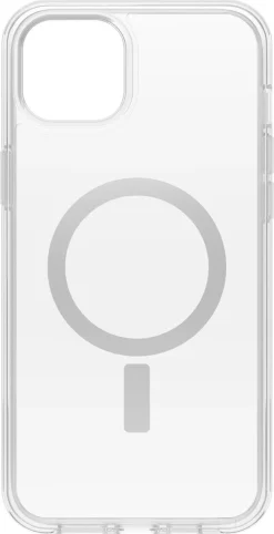 Mobildeksel for iPhone 15 Plus, Otterbox Symmetry Clear MagSafe
