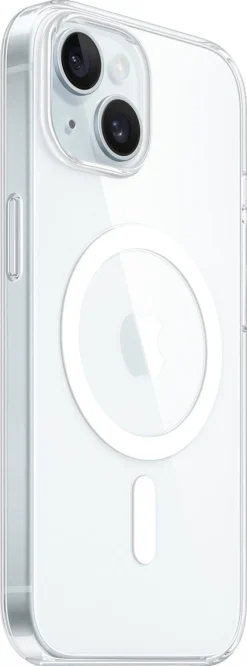 Mobildeksel med MagSafe for iPhone 15, Apple Clear Case