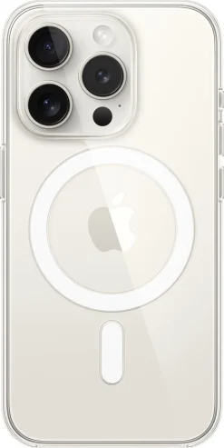 Mobildeksel med MagSafe for iPhone 15 Pro, Apple Clear Case