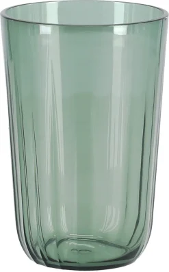 Mugge i plast med lokk og 4 glass, 2 liter
