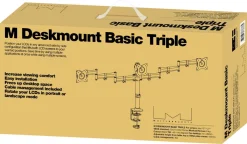 Multibrackets M deskmount Basic monitorarm, VESA, trippel