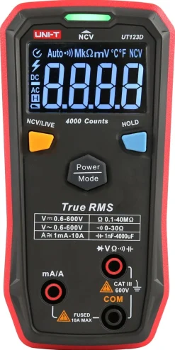 Multimeter digitalt UT123D True RMS