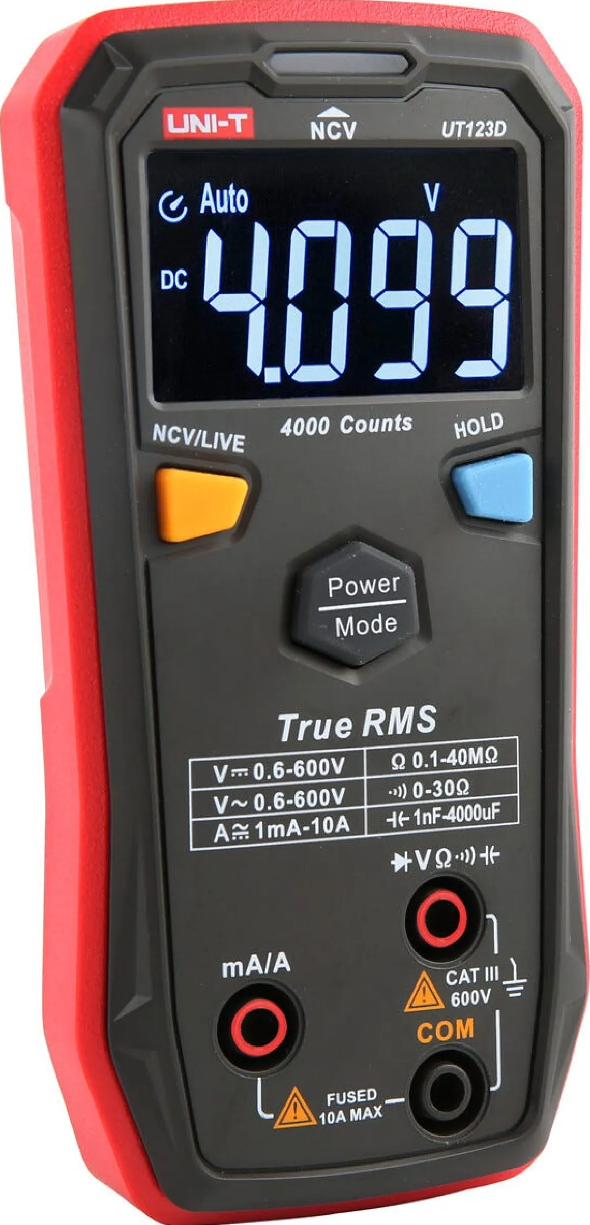 Multimeter digitalt UT123D True RMS
